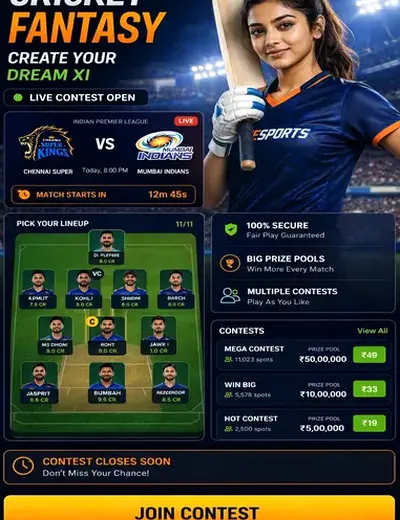 Upemprestimo (up emprestimo) fantasy cricket & matchday visual 3